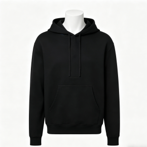 Black Pullover Hoodie