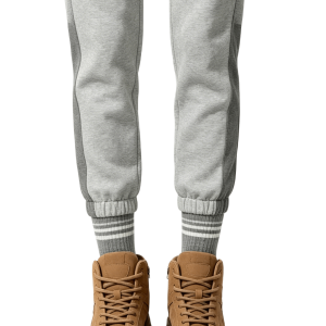Tan Suede High-Top Sneaker Boots