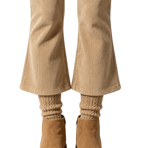 Camel Suede Chunky Ankle Boots
